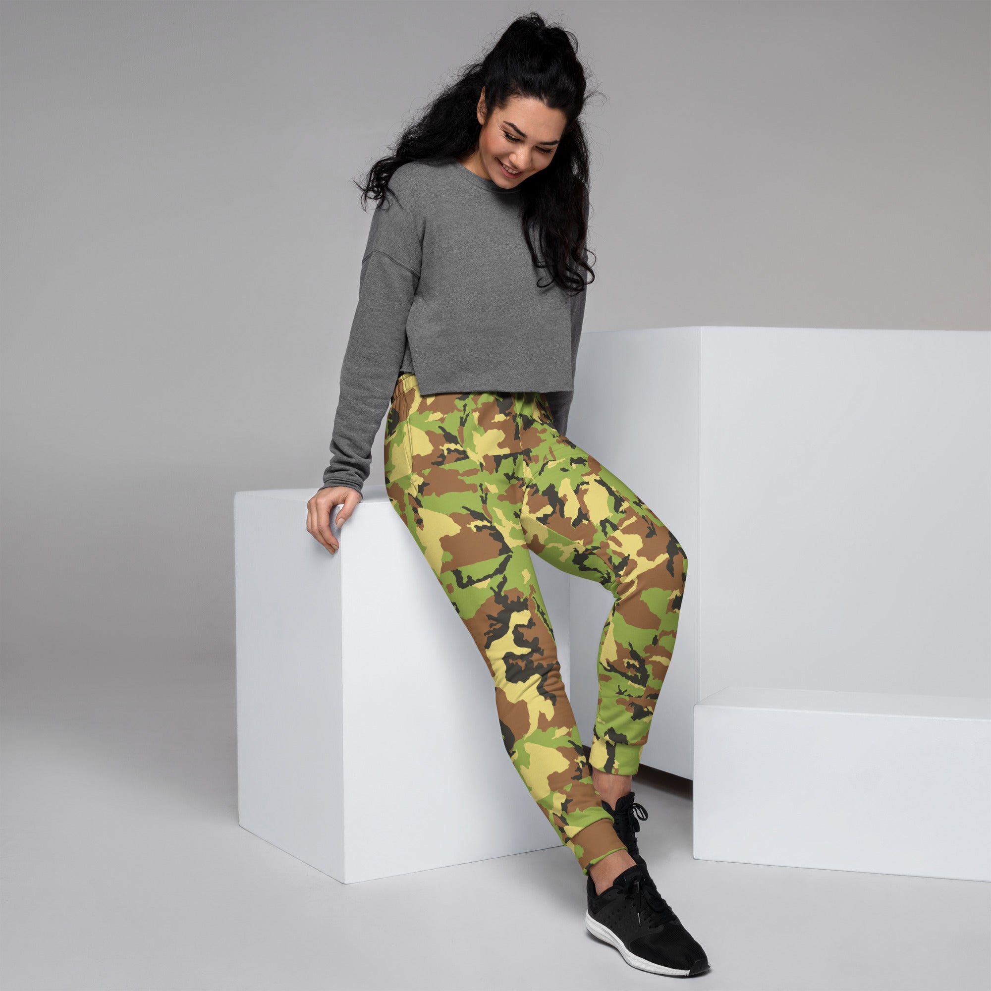 Green Camo Joggers
